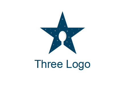 star and spoon logo design