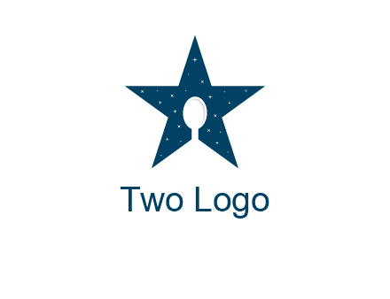 star and spoon logo design