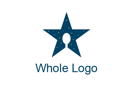 star and spoon logo design