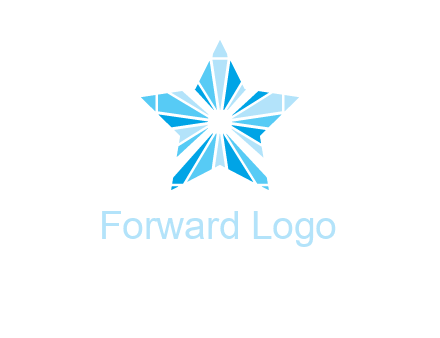 diamond star shape logo