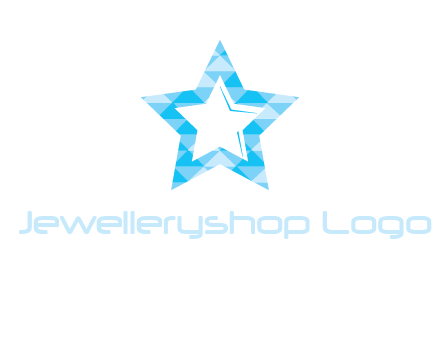 star shape jewellery icon