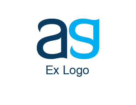 Letter A and G