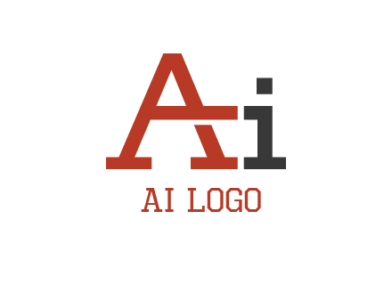 Alphabet A I logo