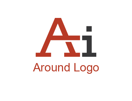 Alphabet A I logo