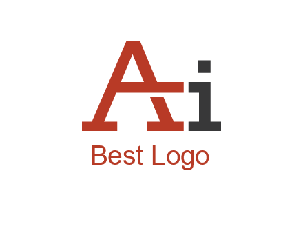 Alphabet A I logo
