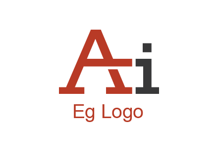 Alphabet A I logo