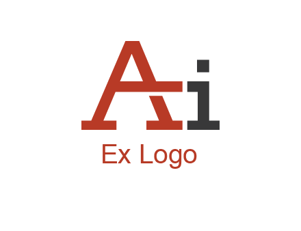 Alphabet A I logo