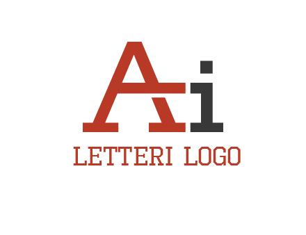 Alphabet A I logo