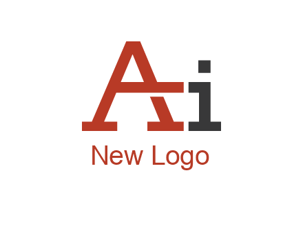 Alphabet A I logo