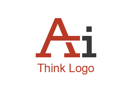 Alphabet A I logo