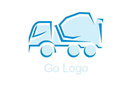 Concrete truck clip art