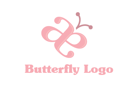 letters A and E forming a butterfly logo
