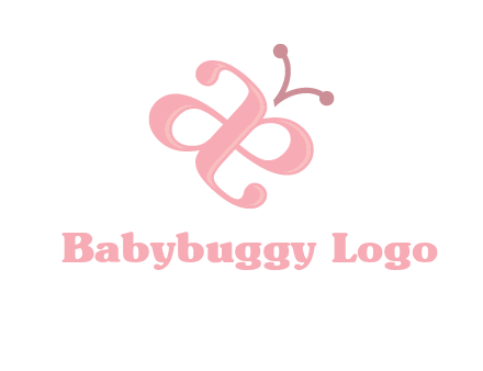 letters A and E forming a butterfly logo