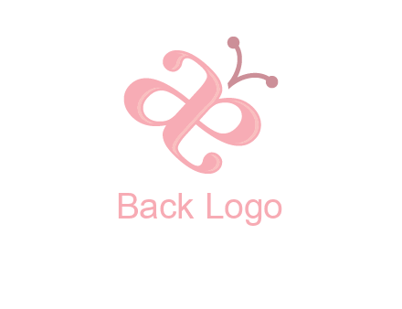 letters A and E forming a butterfly logo