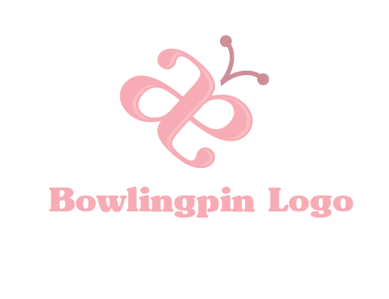 letters A and E forming a butterfly logo