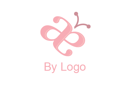 letters A and E forming a butterfly logo