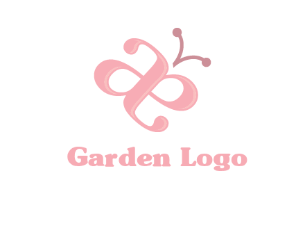 letters A and E forming a butterfly logo
