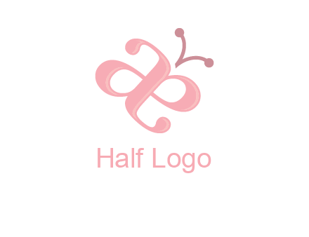 letters A and E forming a butterfly logo