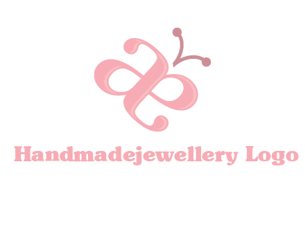 letters A and E forming a butterfly logo