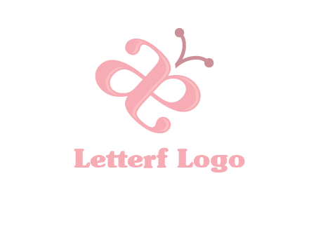 letters A and E forming a butterfly logo