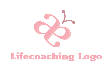 letters A and E forming a butterfly logo