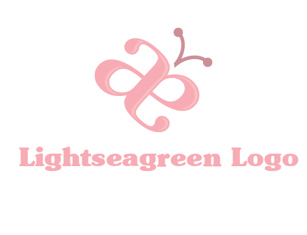 letters A and E forming a butterfly logo