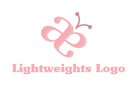 letters A and E forming a butterfly logo