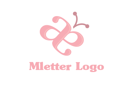 letters A and E forming a butterfly logo