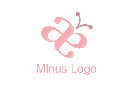 letters A and E forming a butterfly logo
