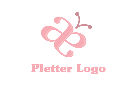 letters A and E forming a butterfly logo