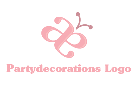 letters A and E forming a butterfly logo