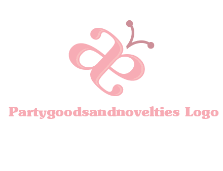 letters A and E forming a butterfly logo