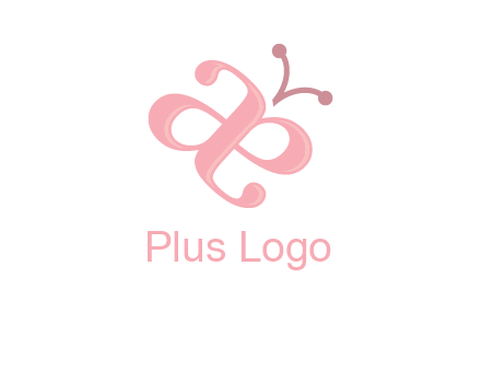letters A and E forming a butterfly logo
