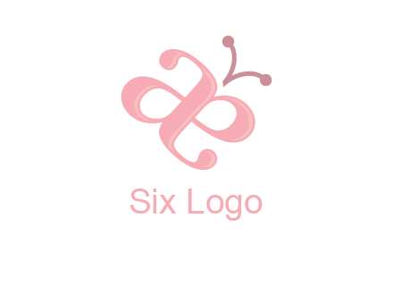 letters A and E forming a butterfly logo