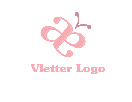 letters A and E forming a butterfly logo