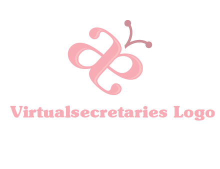 letters A and E forming a butterfly logo
