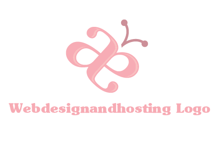 letters A and E forming a butterfly logo