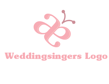 letters A and E forming a butterfly logo