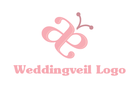 letters A and E forming a butterfly logo
