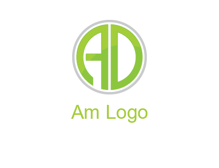 letters A and D in a circle logo