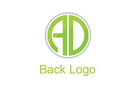 letters A and D in a circle logo