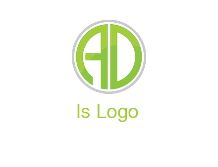 letters A and D in a circle logo