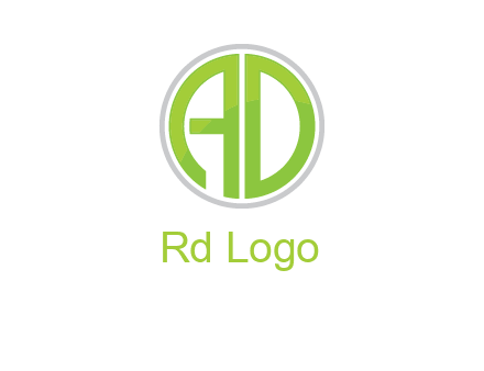 letters A and D in a circle logo