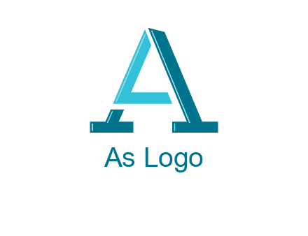letters L and A logo