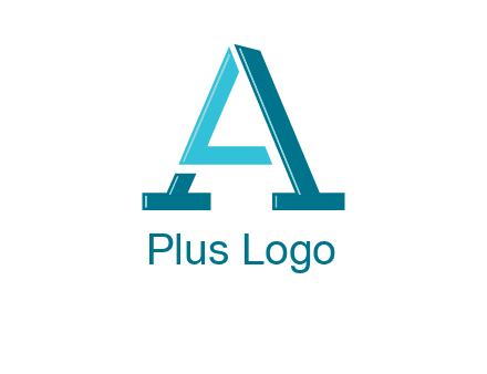 letters L and A logo