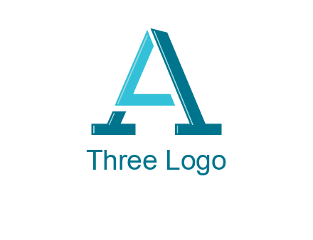 letters L and A logo