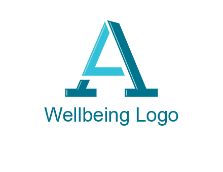 letters L and A logo