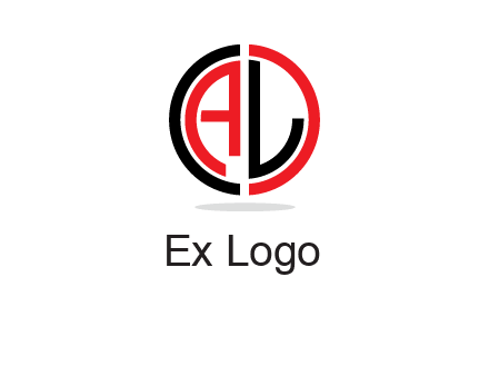 letters L, A, C and D in a logo