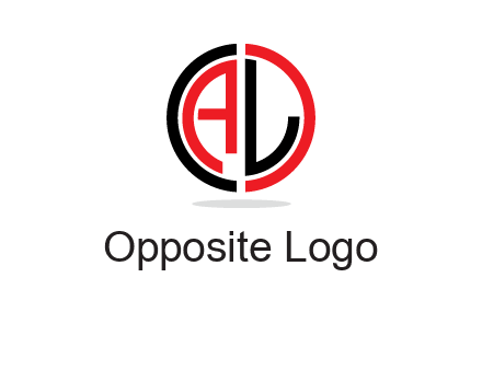 letters L, A, C and D in a logo