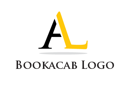 letters L and A
